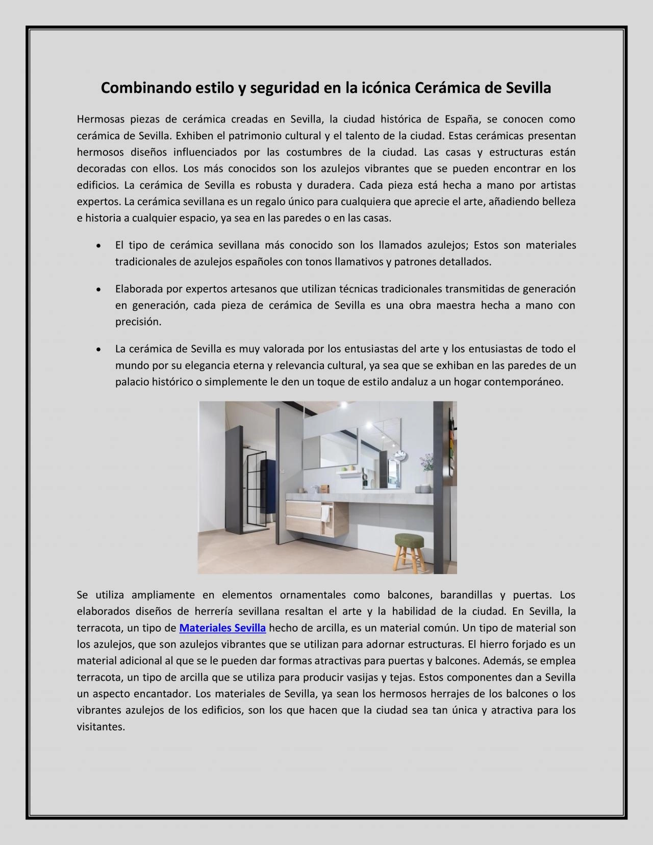 PDF-Combinando estilo y seguridad en la icónica Cerámica de Sevilla