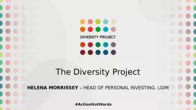 The Diversity Project Helena morrissey