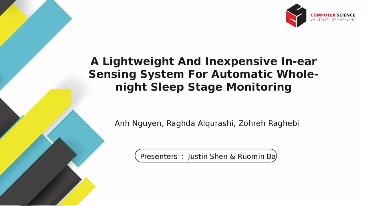 A Lightweight And Inexpensive In-ear Sensing System For Automatic Whole-night Sleep Stage