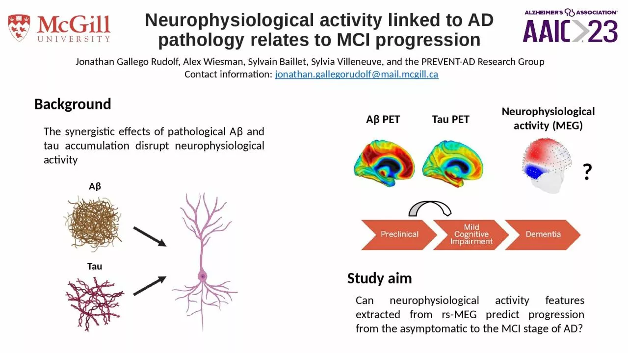 Neurophysiological activity linked to AD pathology relates to MCI progression
