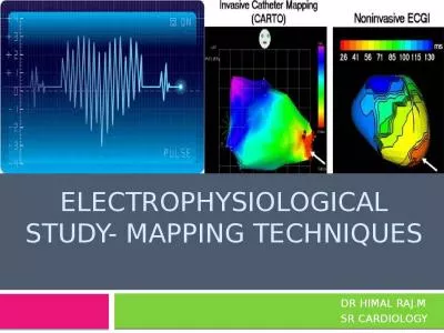 Electrophysiological study- mapping TECHNIQUES