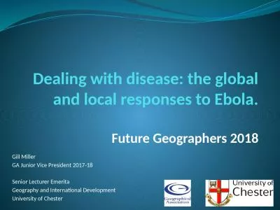 Dealing  with disease:  the global
