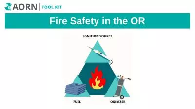 Fire Safety in the OR Outcome