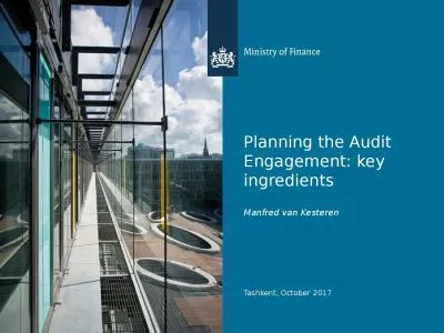 Planning the Audit Engagement: key ingredients