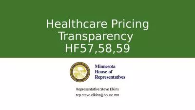 Healthcare Pricing Transparency