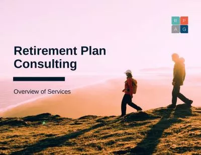 Retirement Plan Consulting