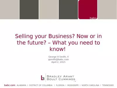 Selling your Business? Now or in the future? – What you need to know!
