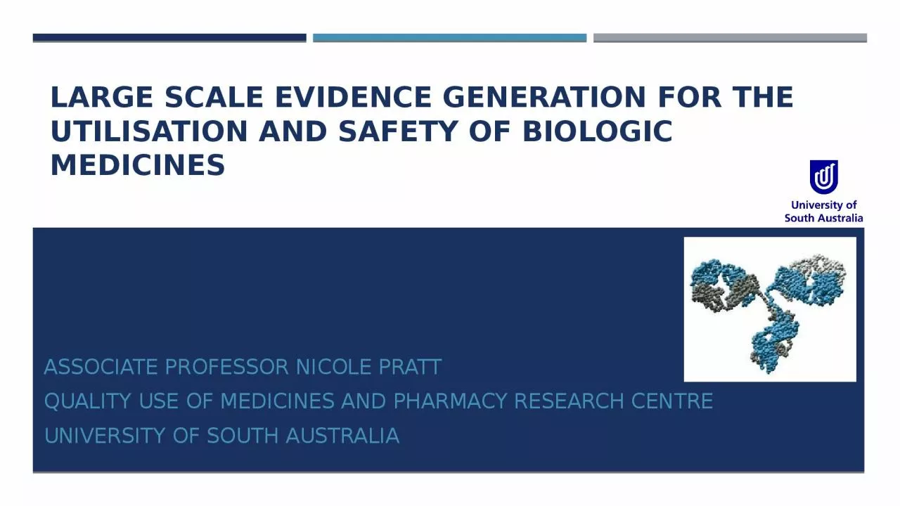 Large scale evidence generation for the utilisation and safety of biologic medicines