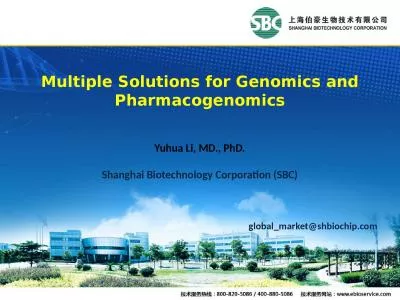 Multiple Solutions for Genomics and