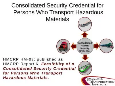 Consolidated Security Credential for