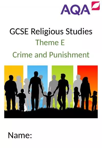   GCSE Religious Studies