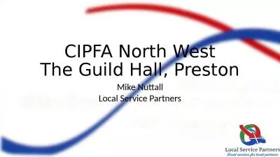 CIPFA North West The Guild Hall, Preston