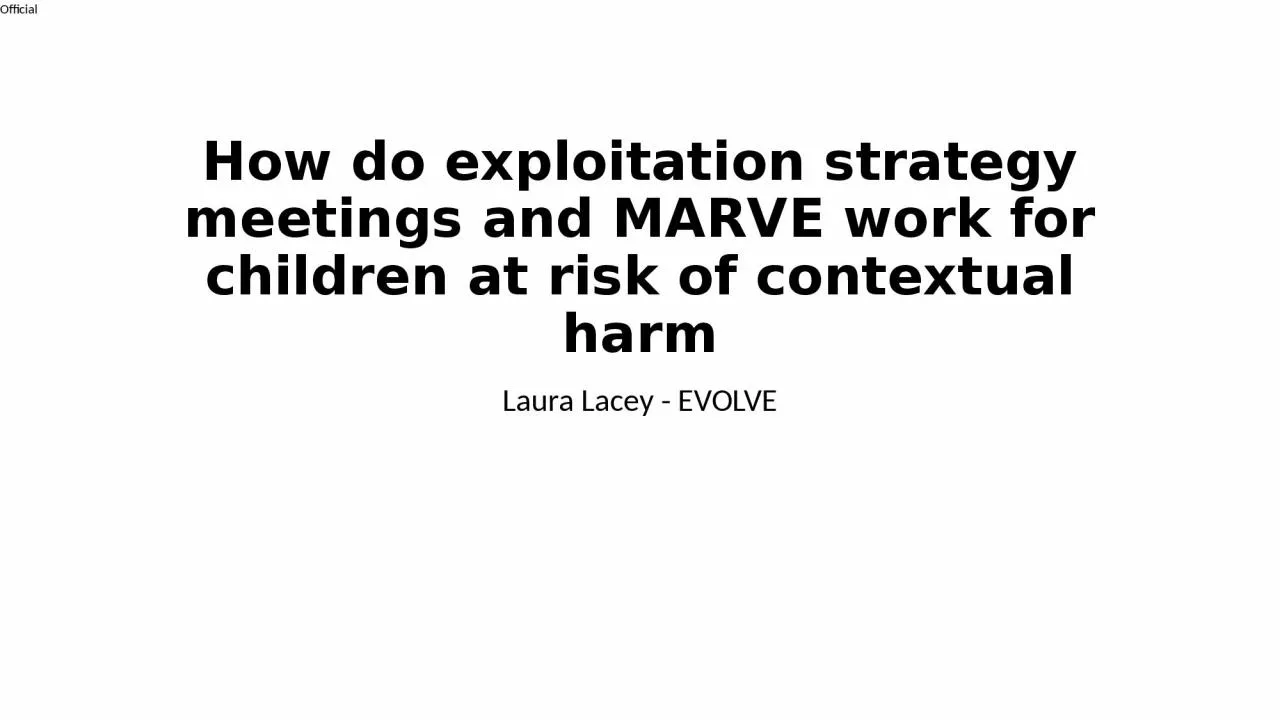 How do exploitation strategy meetings and MARVE work for children at risk of contextual