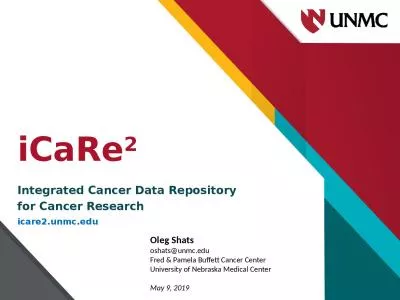 iCaRe 2 Integrated Cancer Data Repository