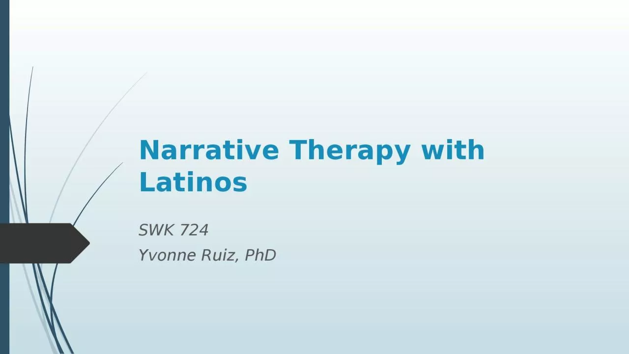 Narrative Therapy with Latinos