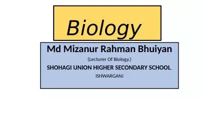 Biology   Md   Mizanur  Rahman