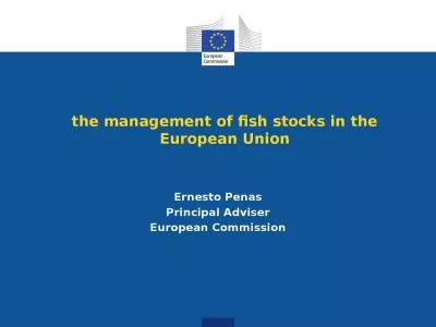 the management of fish stocks in the European Union