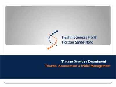 Trauma Services Department