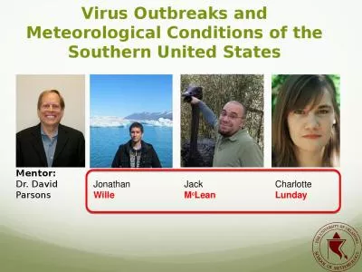 Correlations Between West Nile Virus Outbreaks and Meteorological Conditions of the Southern United
