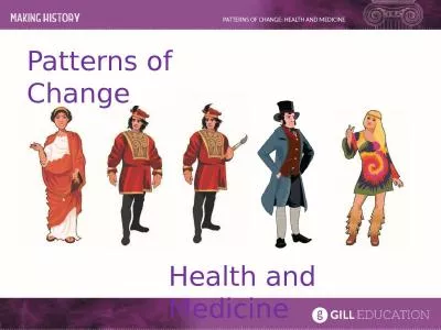 Patterns of Change Health and Medicine