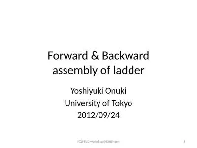 Forward   & Backward