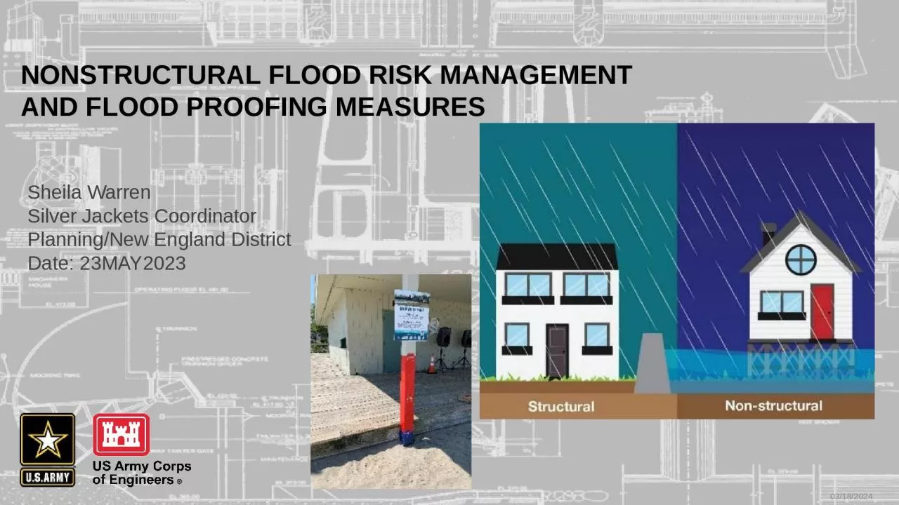 Nonstructural Flood Risk Management