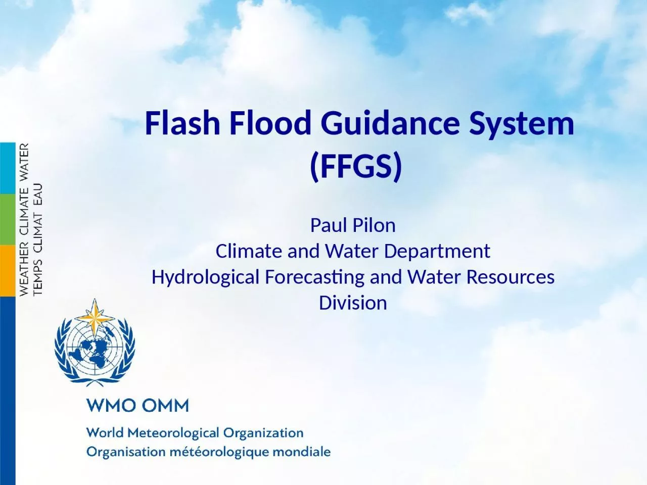 Flash Flood Guidance System (