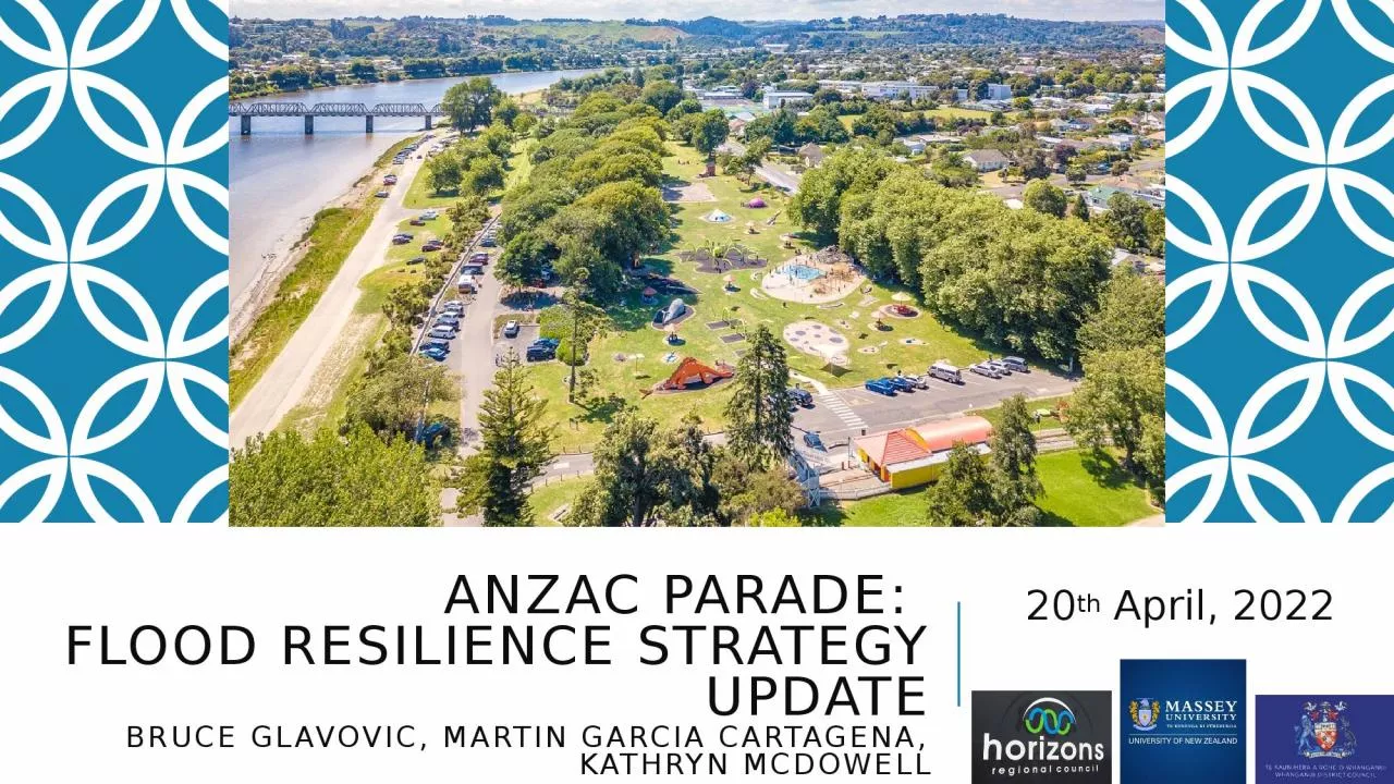 Anzac Parade:  flood resilience strategy update