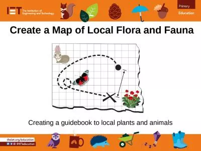 Creating a guidebook to local plants and animals