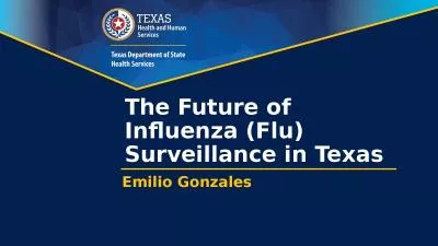 The Future of Influenza (Flu) Surveillance in Texas
