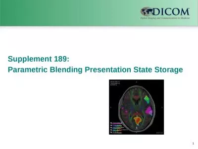Supplement 189: Parametric Blending Presentation State Storage