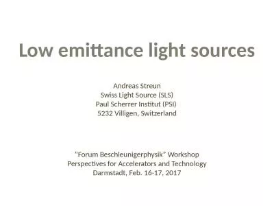 Low emittance light sources