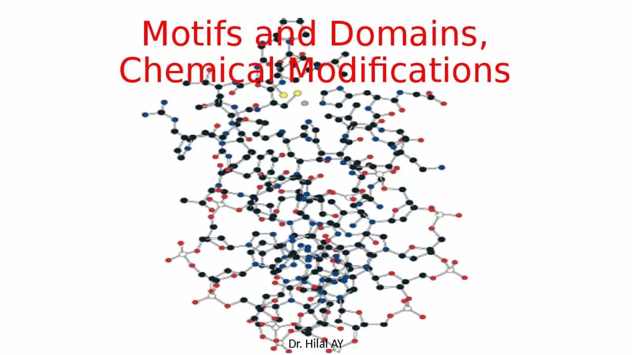 Motifs   and   Domains ,