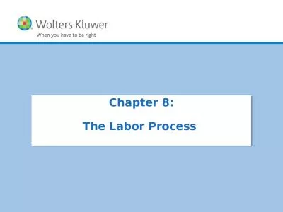 Chapter 8: The Labor Process