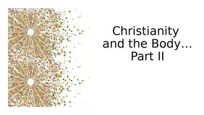 Christianity  and the  Body…