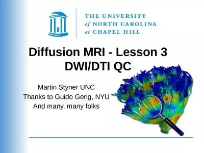 Diffusion MRI - Lesson 3