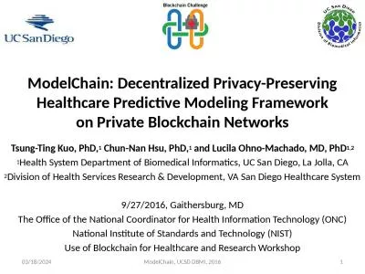 ModelChain: Decentralized Privacy-Preserving Healthcare Predictive Modeling Framework on