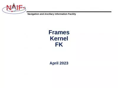 Frames Kernel FK April 2023
