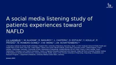 A social media listening study of patients experiences toward NAFLD