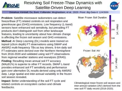 Resolving  Soil Freeze-Thaw