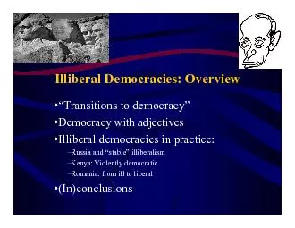 Illiberal Democracies: Overview