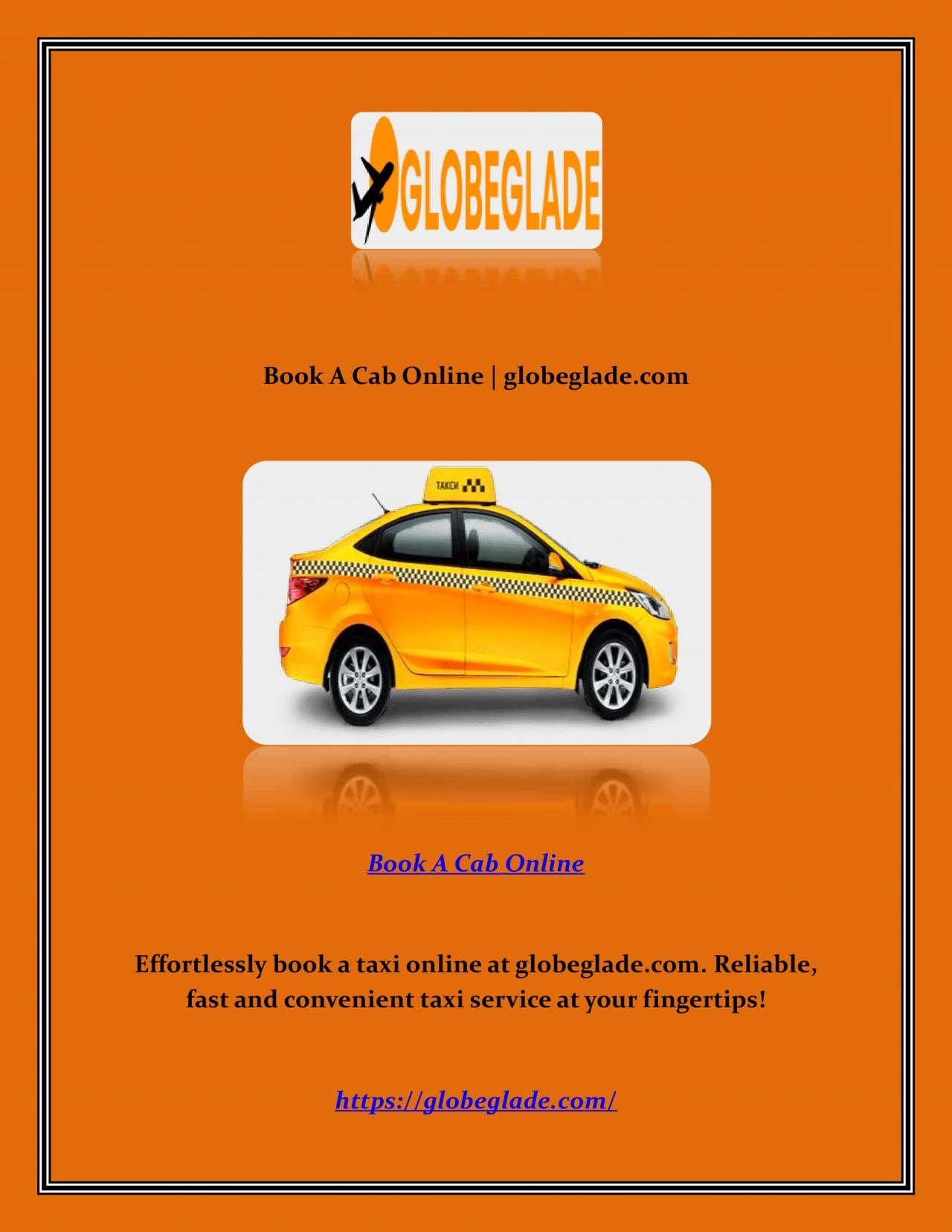 PDF-Book A Cab Online | globeglade.com