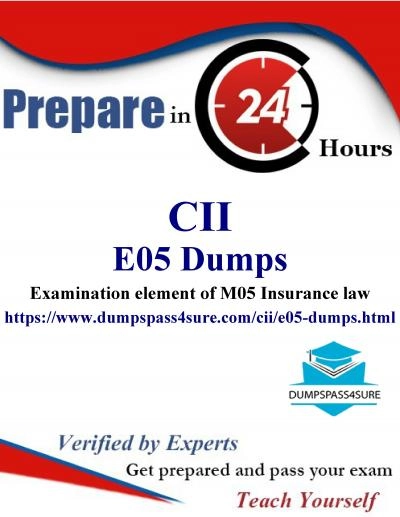 Ready to Ace CII-E05 Dumps? Get 20% Off on Exam Material at DumpsPass4Sure!