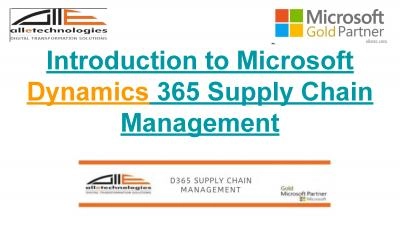 Introduction to Microsoft Dynamics 365 Supply Chain Management