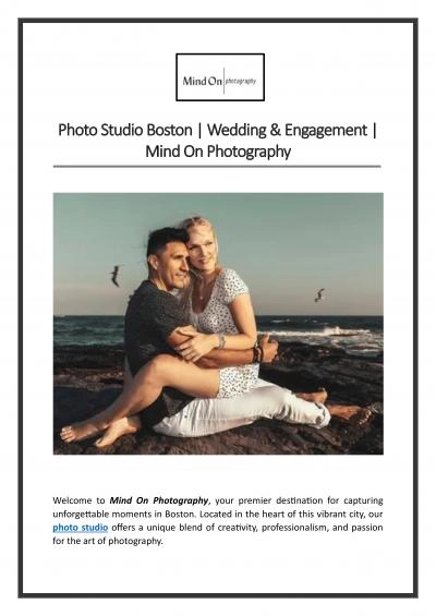 Photo Studio Boston - ‎Wedding & Engagement - Mind On Photography