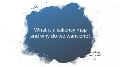 What is a saliency map and why do we want