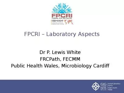 FPCRI – Laboratory Aspects