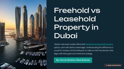 Understanding Freehold and Leasehold Property in Dubai