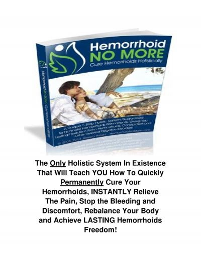 Hemorrhoids No More™ PDF eBook by Jessica Wright