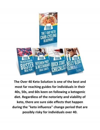 Over 40 Keto Solution™ PDF eBook by Shaun and Karen Hadsall